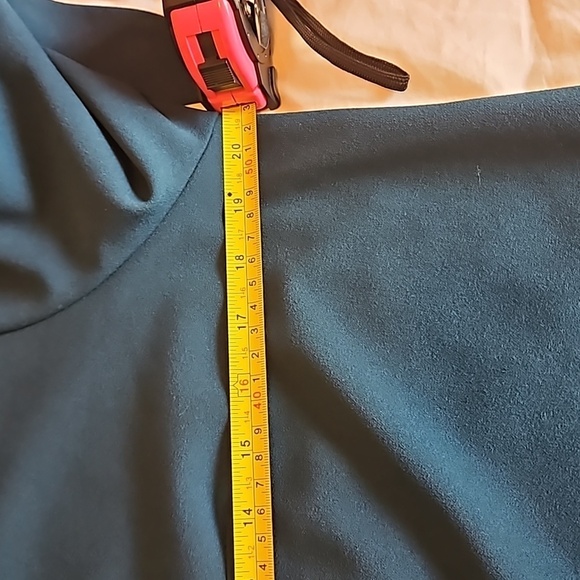 Dark Green Liz Claiborne Dress Size 14 - Picture 7 of 7